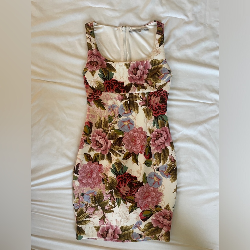Guess floral print mini dress - size XS